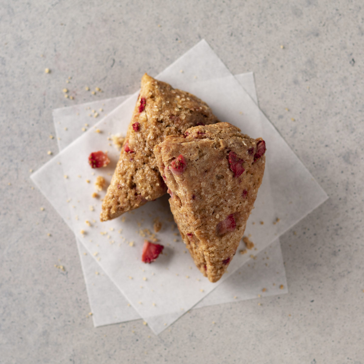 Vegan Strawberry Scones