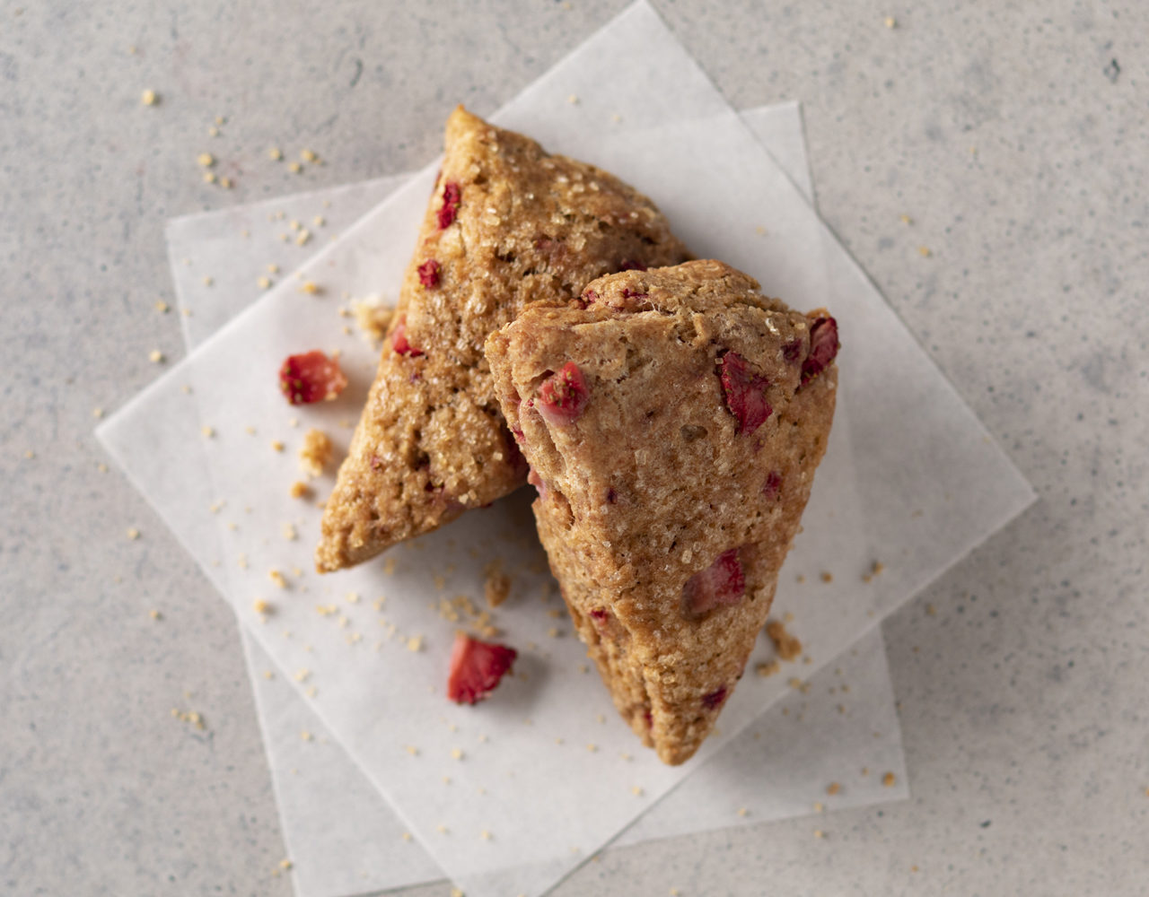 Vegan Strawberry Scones