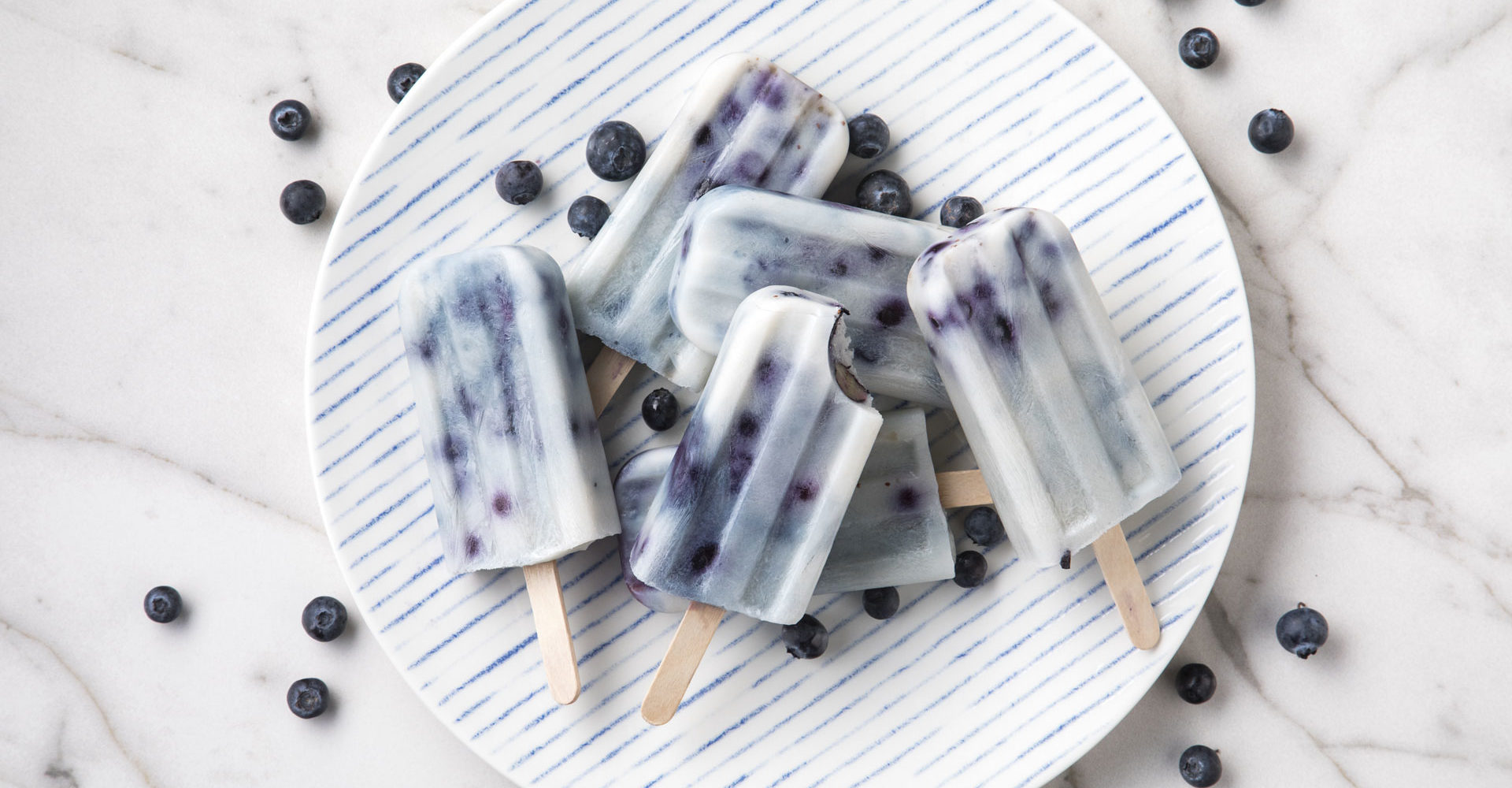 Blueberry Popsicles