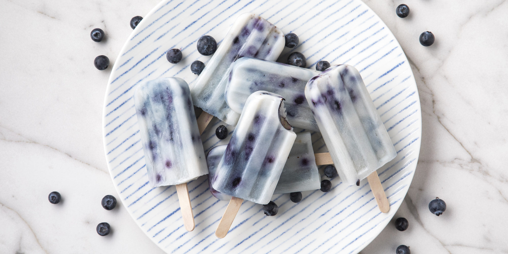 Blueberry Popsicles