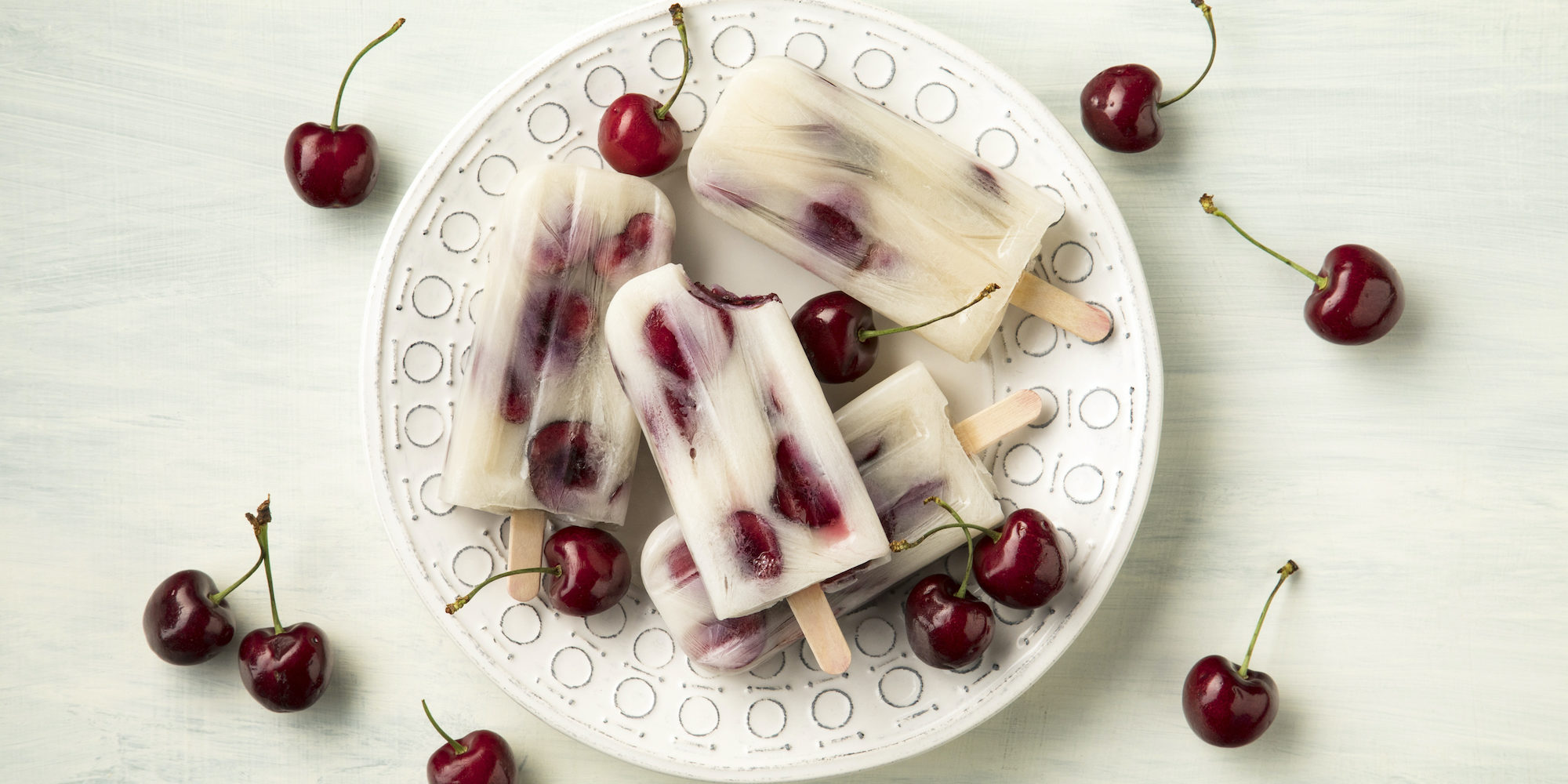 Almond Breeze® Cherry Ice Pops