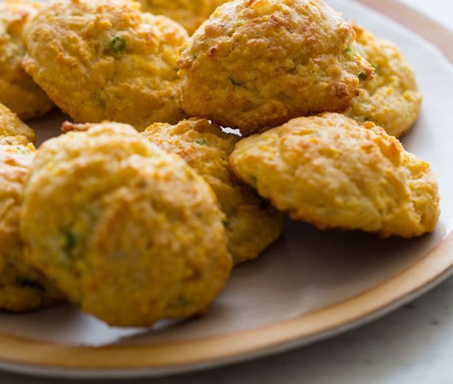 Havarti And-green Onion Cornmeal Biscuits