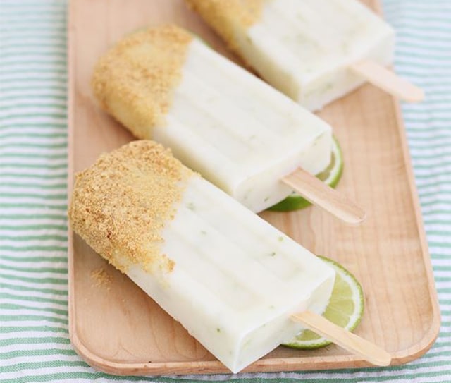 Key Lime Pie Ice Pops