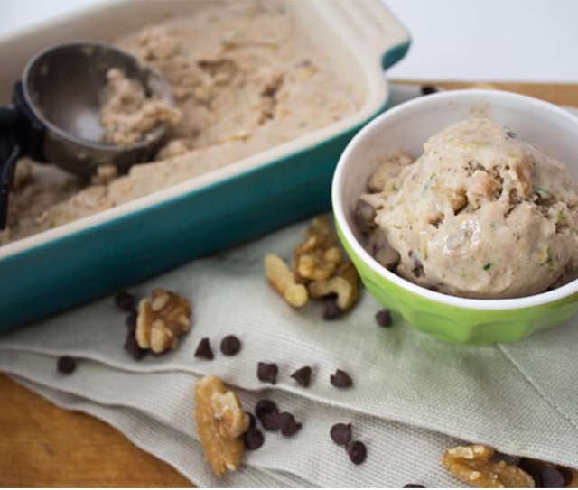 Zucchini Bread Ice Cream