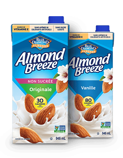 Cartons de longue conservation Almond Breeze