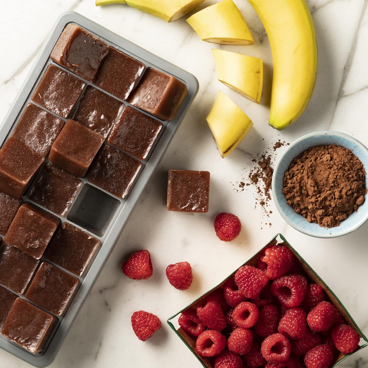 Chocolate Raspberry Smoothie