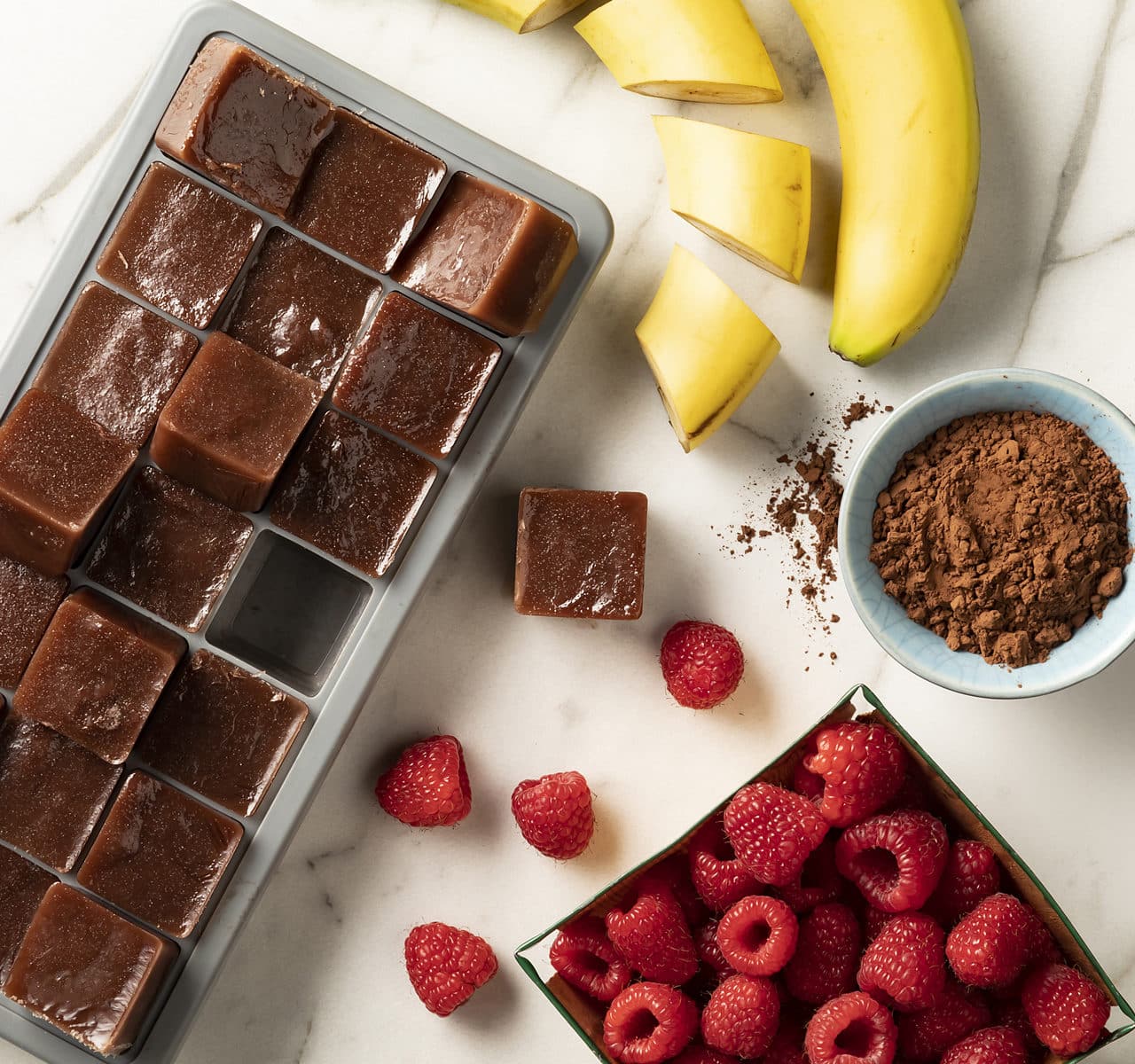 Chocolate Raspberry Smoothie