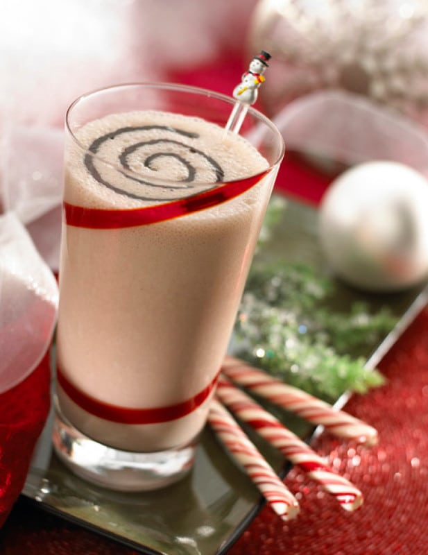 Peppermint Chocolate Frost Smoothie