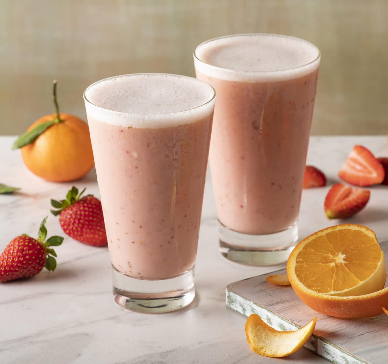 Strawberry Sunrise Smoothie