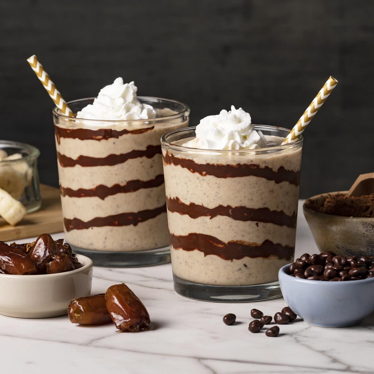 Vegan Chocolate Almond Butter Smoothie